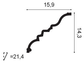 Cornisa Orac Decor C327 Manoir