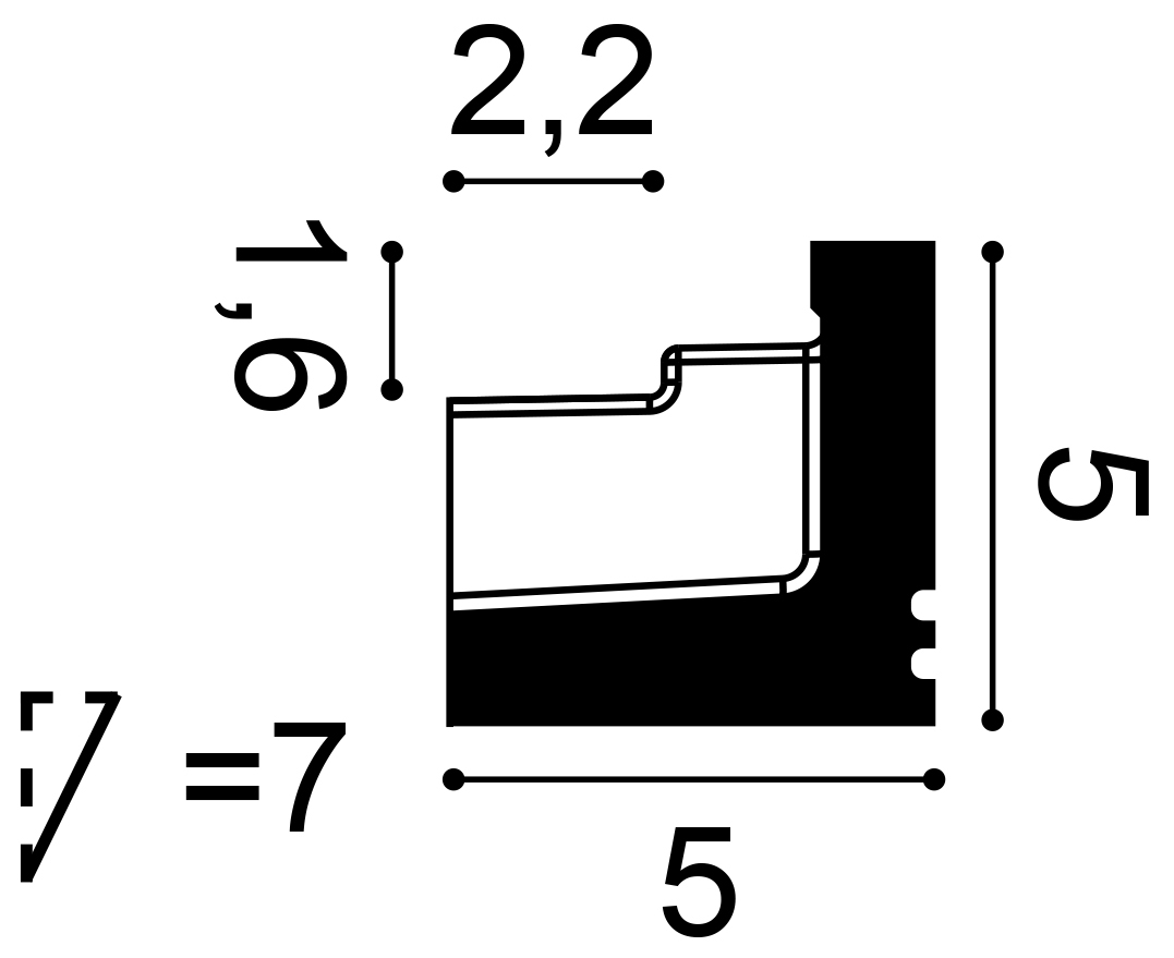 Scafa Led Orac Decor C361 Stripe