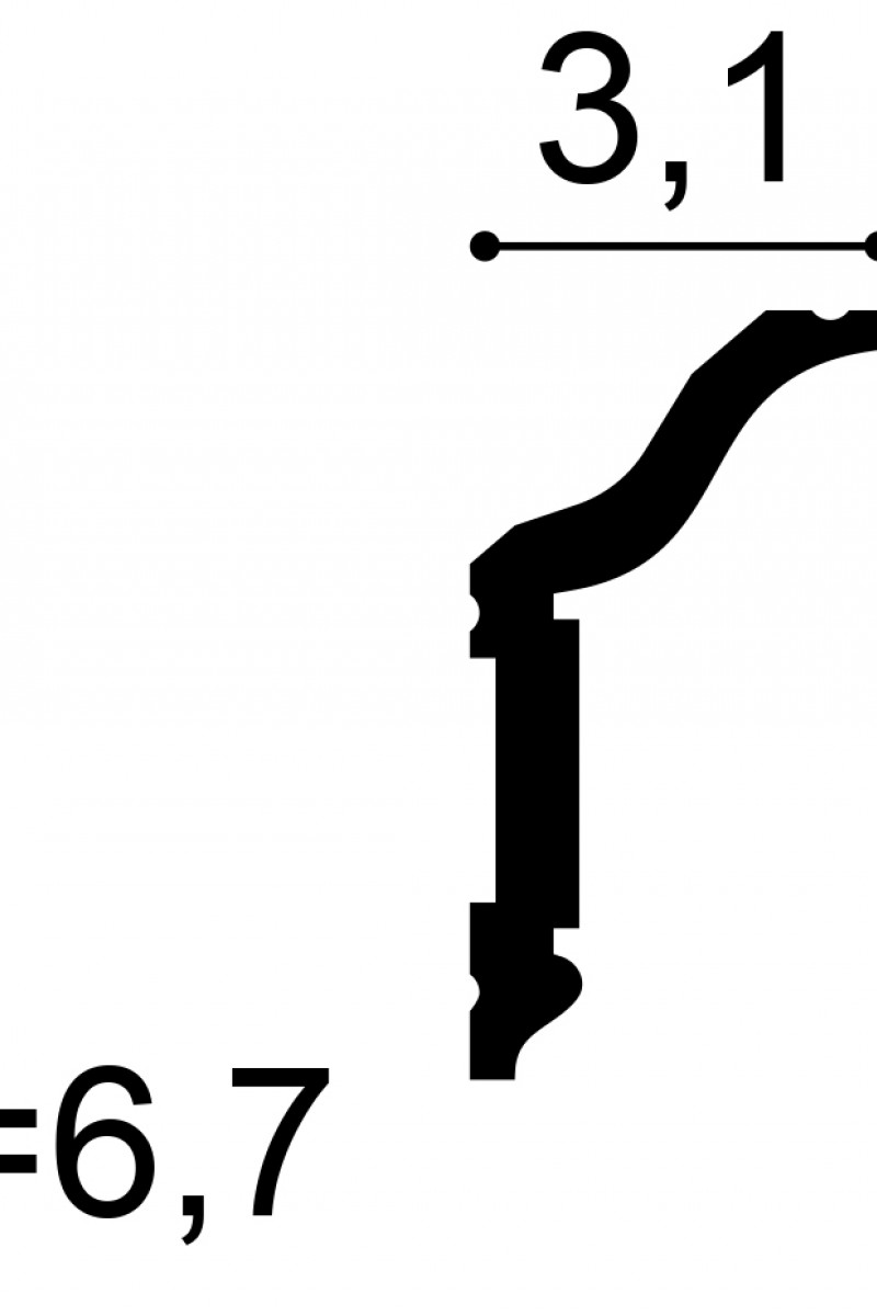 Cornisa Orac Decor CX141