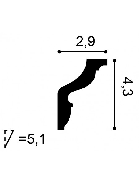 Cornisa Orac Decor CX148