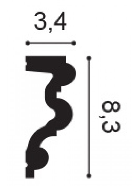 Profil Decorativ Orac Decor P4025 Autoire