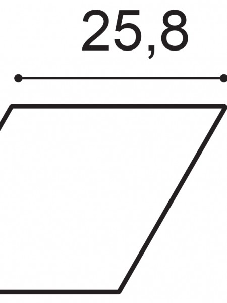 ‎Panou Decorativ 3D Orac Decor W100 Rombus