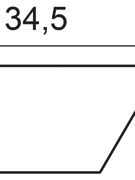 ‎Panou Decorativ 3D Orac Decor W101 Trapezium