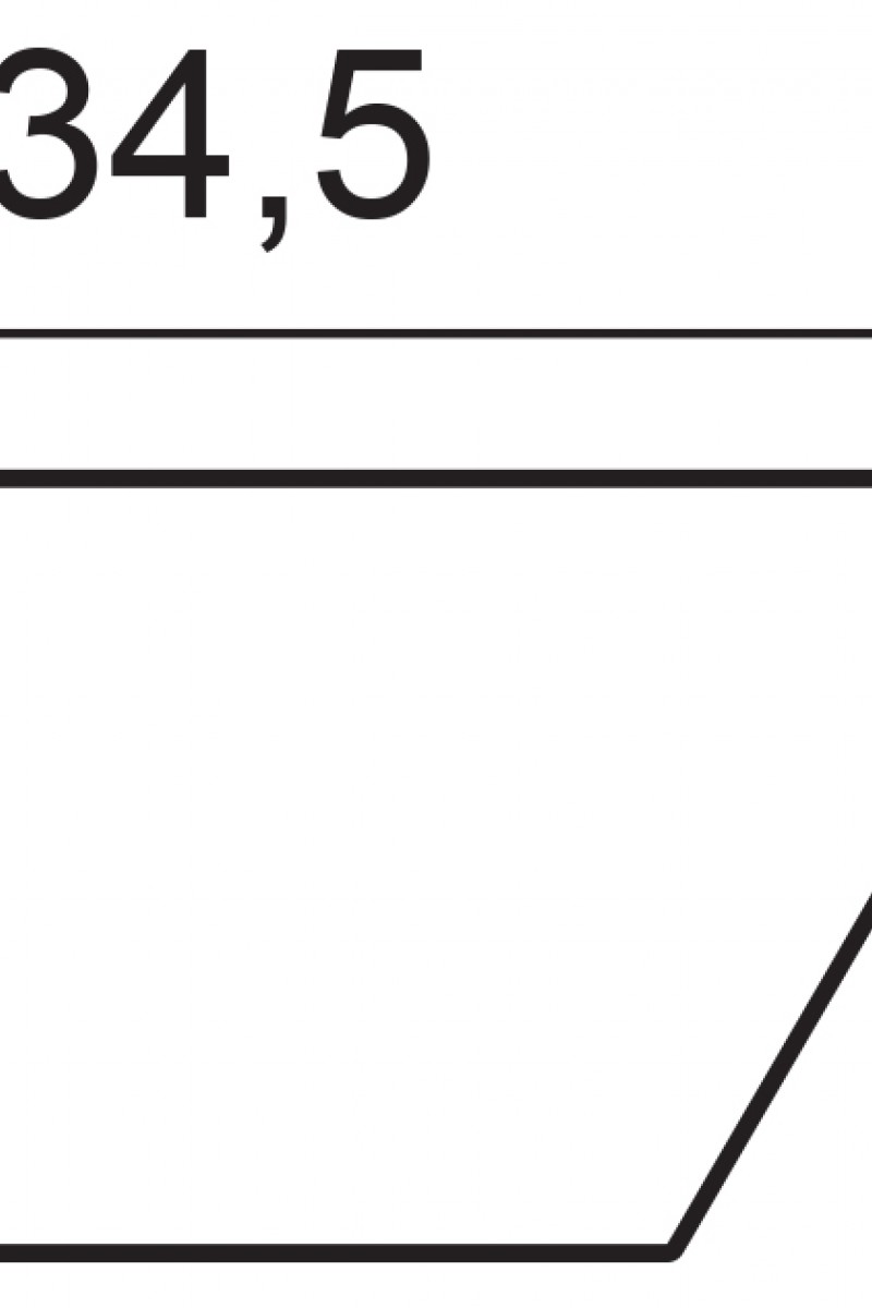 ‎Panou Decorativ 3D Orac Decor W101 Trapezium