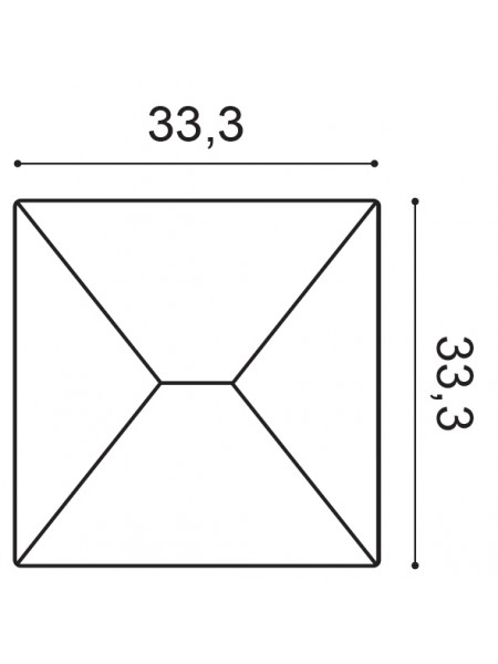 Panou Decorativ 3D Orac Decor W106 Envelop