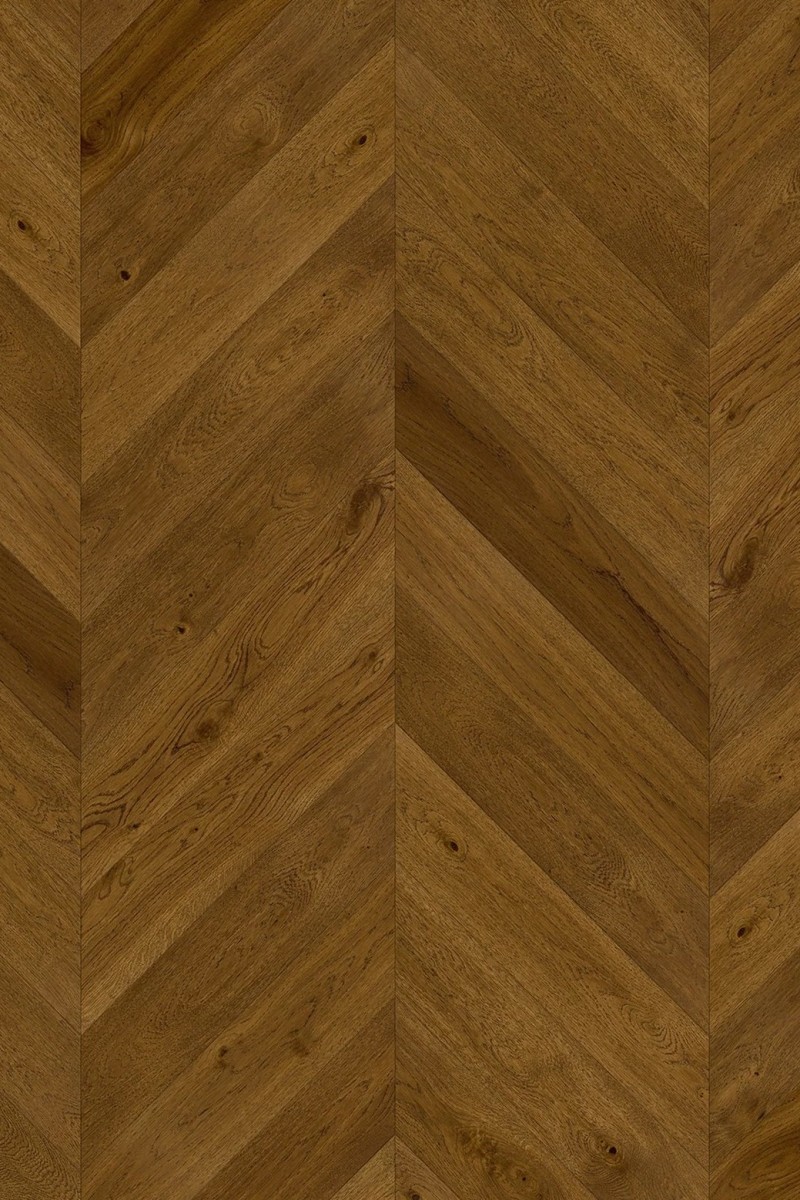 Parchet triplustratificat Chevron Stejar Honey