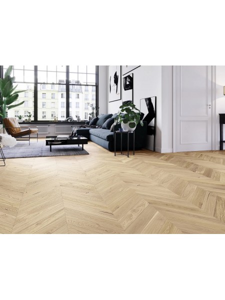 Parchet triplustratificat Chevron Stejar Salt