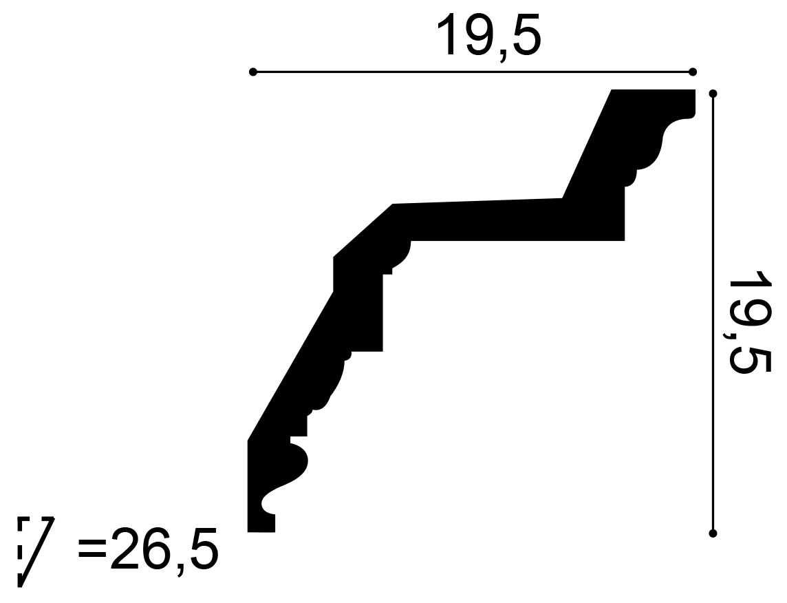 Cornisa Orac Decor C307