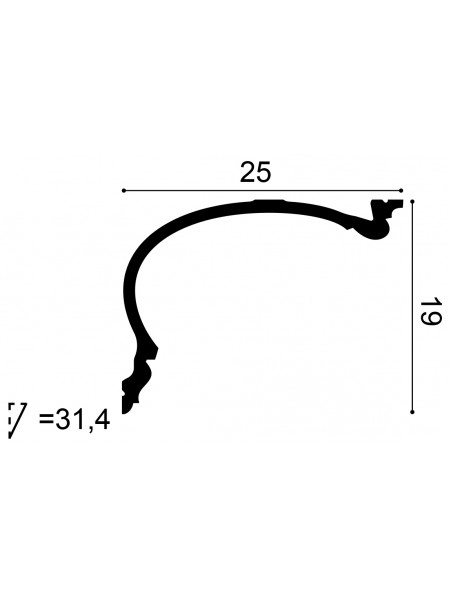 Cornisa Orac Decor C343 Heritage XL