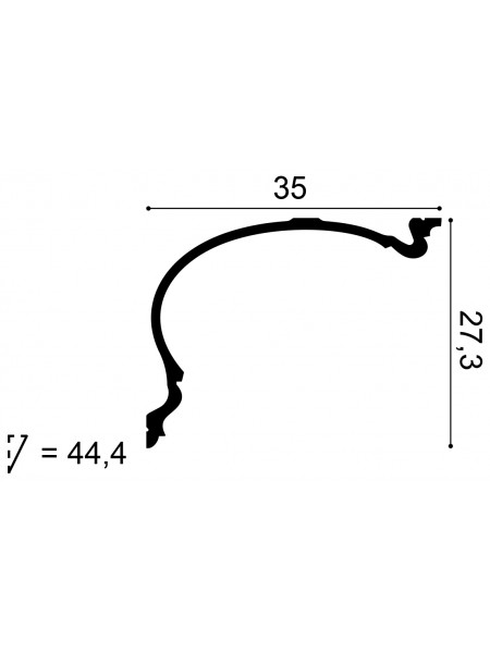 Cornisa Orac Decor C344 Heritage XXL