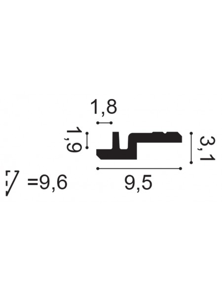 Profil Decorativ Orac Decor C394 Steps