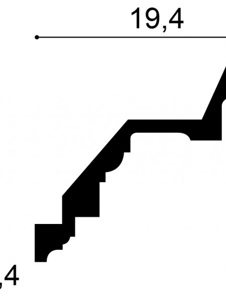 Cornisa Orac Decor C422