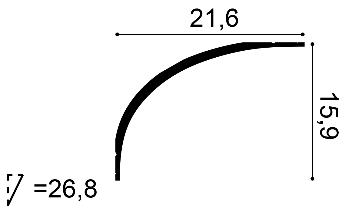 Cornisa Orac Decor C990 Infinity