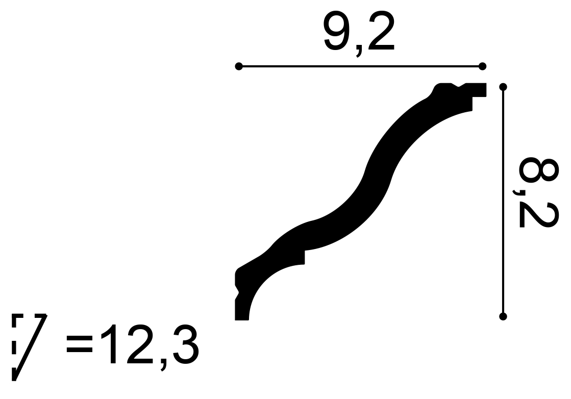 Cornisa Orac Decor CB503