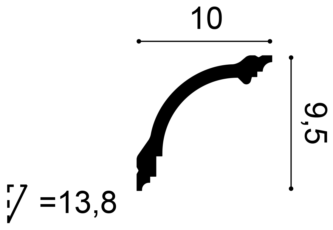 Cornisa Orac Decor CB512