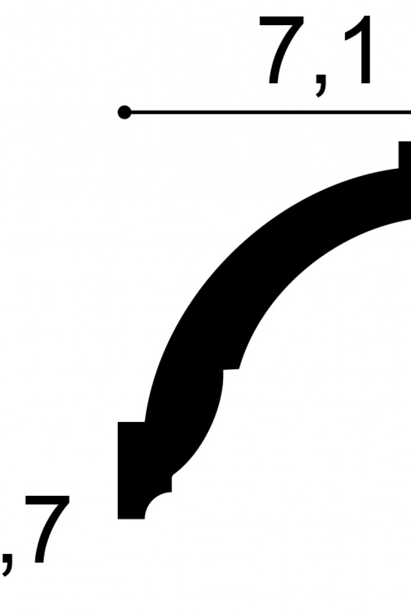 Cornisa Orac Decor Cx100