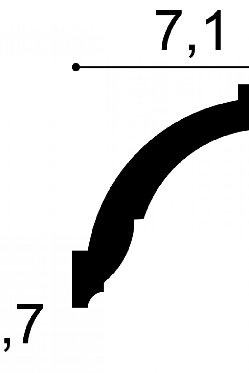 Cornisa Orac Decor Cx101