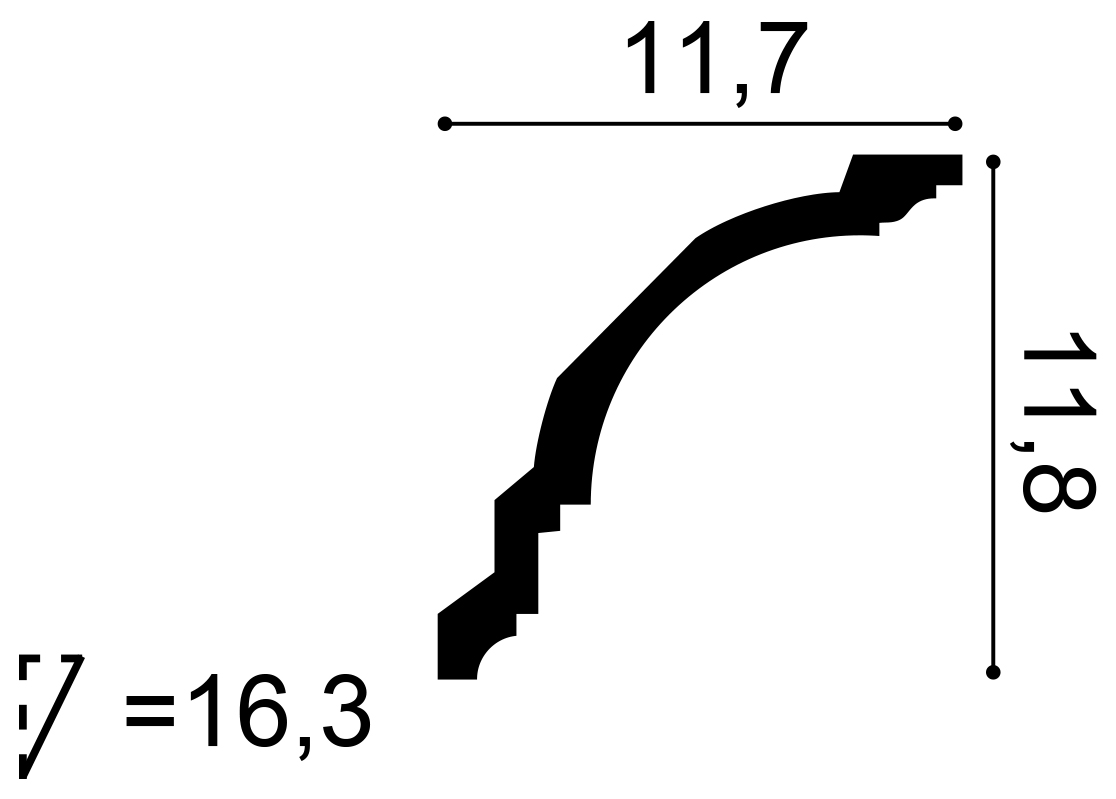 Cornisa Orac Decor CX106