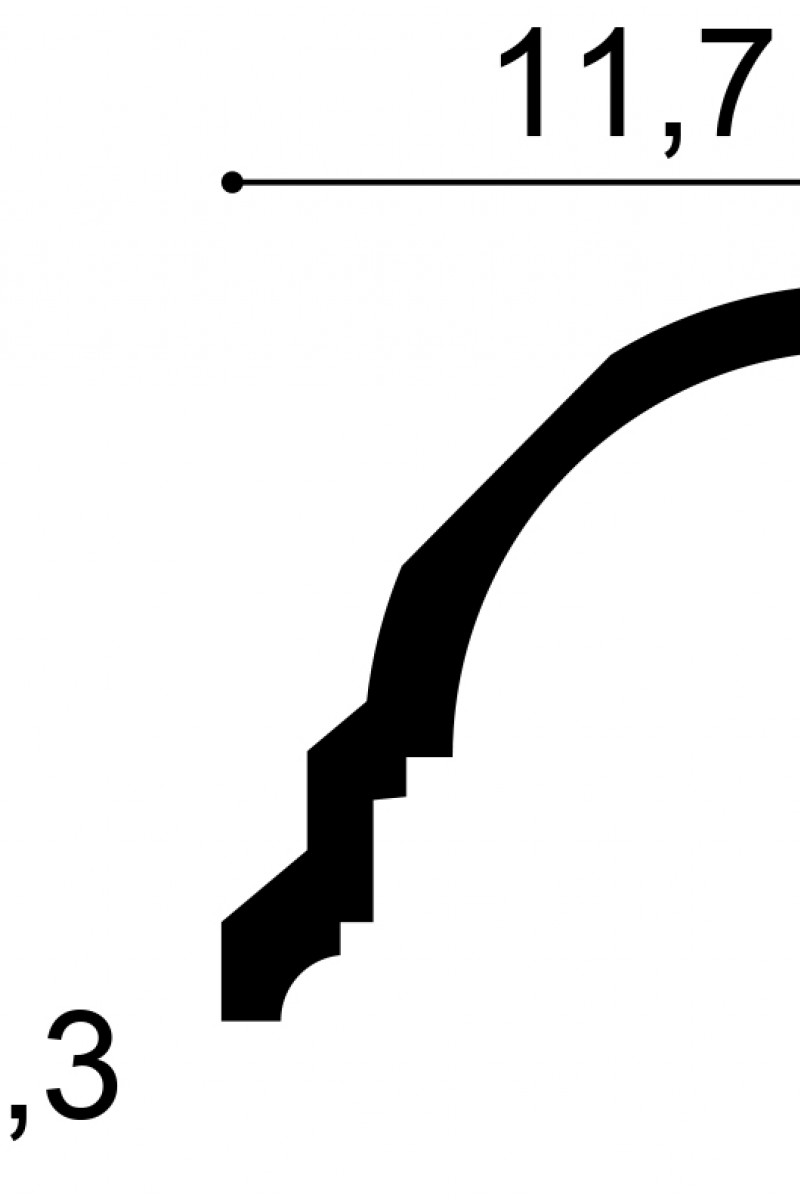 Cornisa Orac Decor CX107