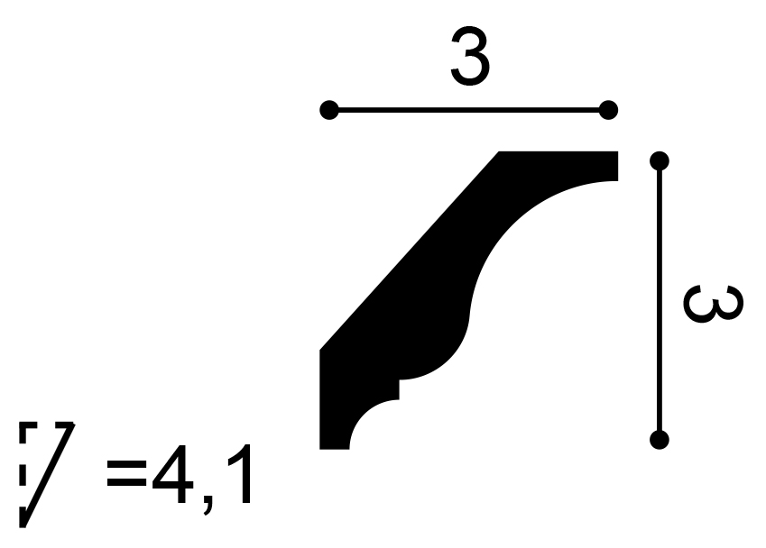 Cornisa Orac Decor CX154