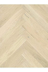 Parchet triplustratificat Herringbone Stejar Bianco 130