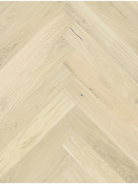 Parchet triplustratificat Herringbone Stejar Bianco 130