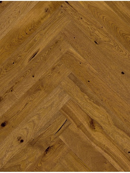 Parchet triplustratificat Herringbone Stejar Sugar Brown 130