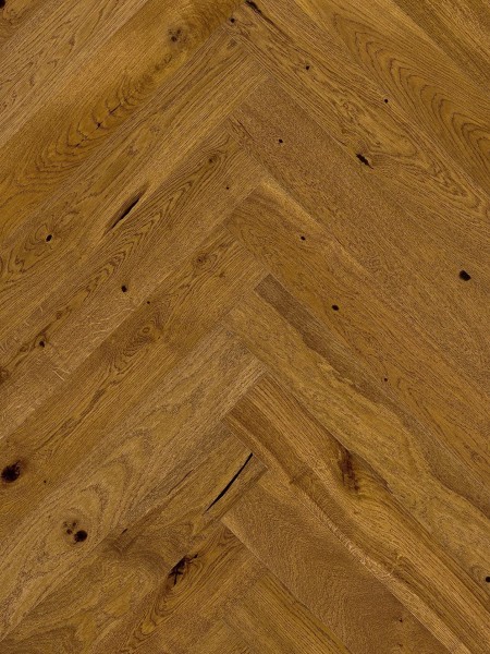 Parchet triplustratificat Herringbone Stejar Sugar Brown 130