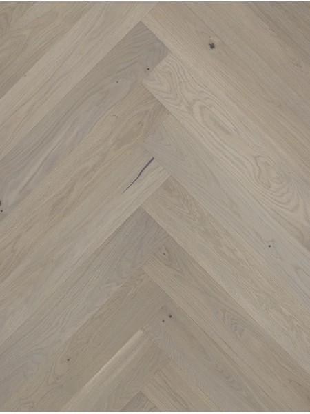 Parchet triplustratificat Herringbone Stejar Marzipan Muffin 130