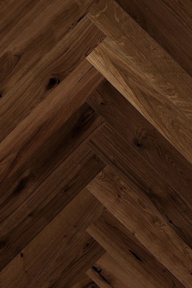 Parchet triplustratificat Herringbone Stejar Trapani 130