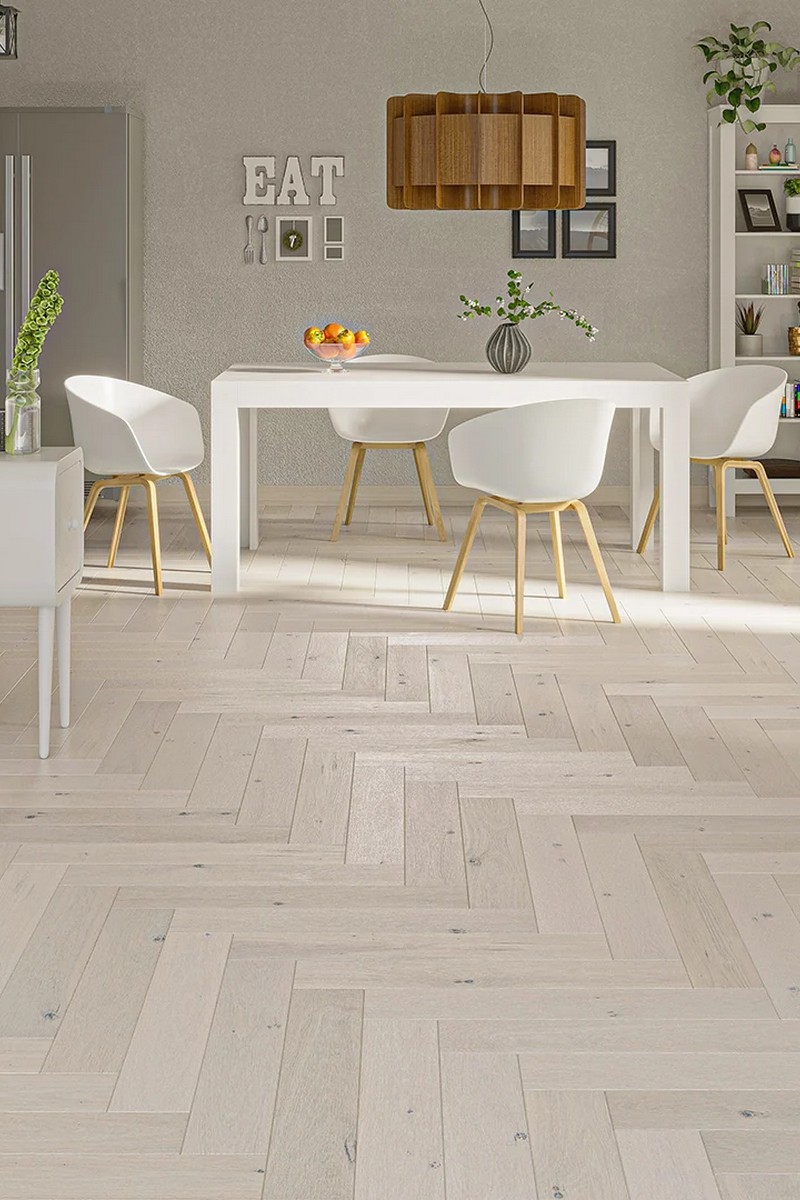 Parchet triplustratificat Herringbone Stejar Cappuccino 130 Parchet triplustratificat Herringbone Stejar Cappuccino 130