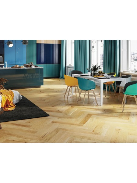 Parchet triplustratificat Herringbone Stejar Caramel 130