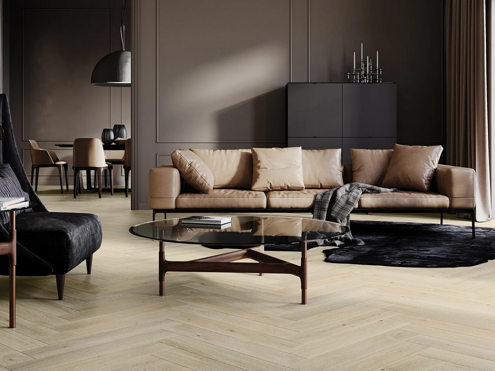 Parchet triplustratificat Herringbone Stejar Grissini 130 Parchet triplustratificat Herringbone Stejar Grissini 130