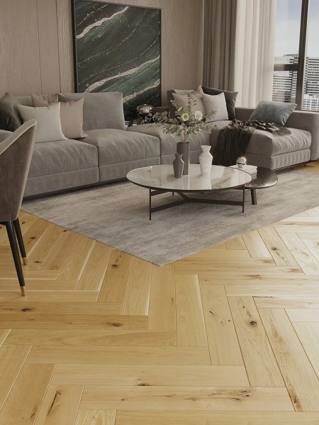 Parchet triplustratificat Herringbone Stejar Raisins 130