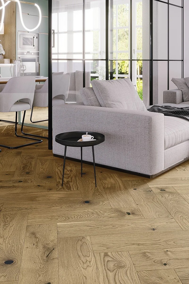 Parchet triplustratificat Herringbone Stejar Toffee 130 Parchet triplustratificat Herringbone Stejar Toffee 130