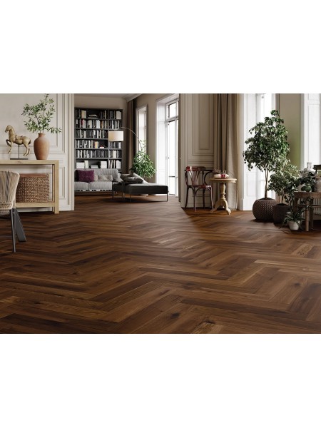 Parchet triplustratificat Herringbone Stejar Trapani 130