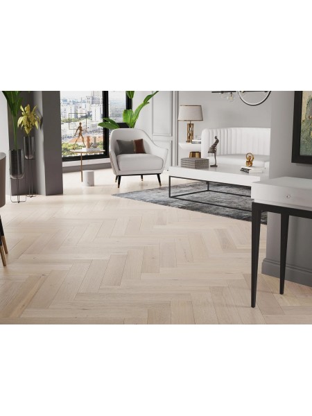 Parchet triplustratificat Herringbone Stejar Trivor 130