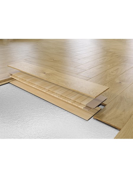 Parchet triplustratificat Herringbone Stejar Trivor 130