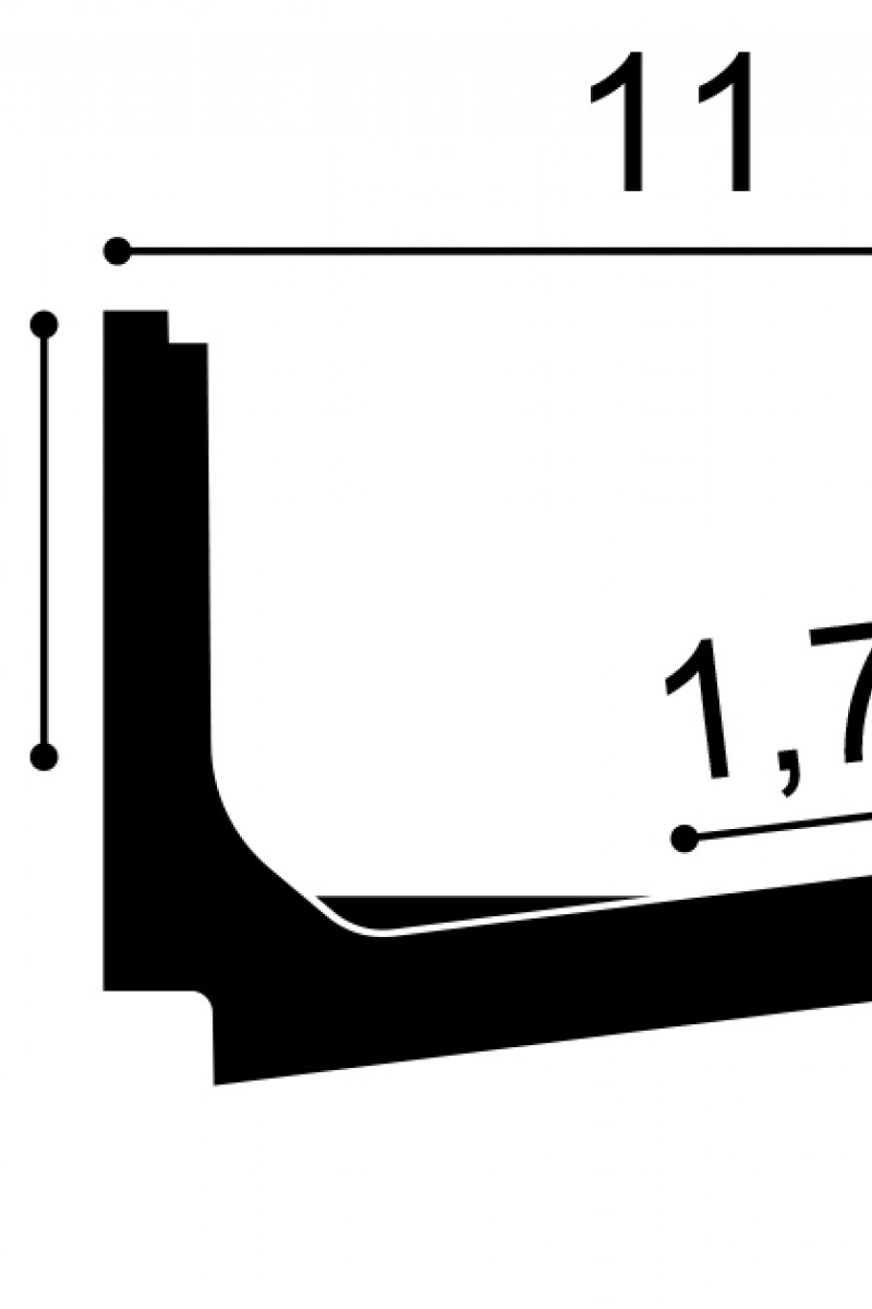 Scafa Led Orac Decor C357 Straight