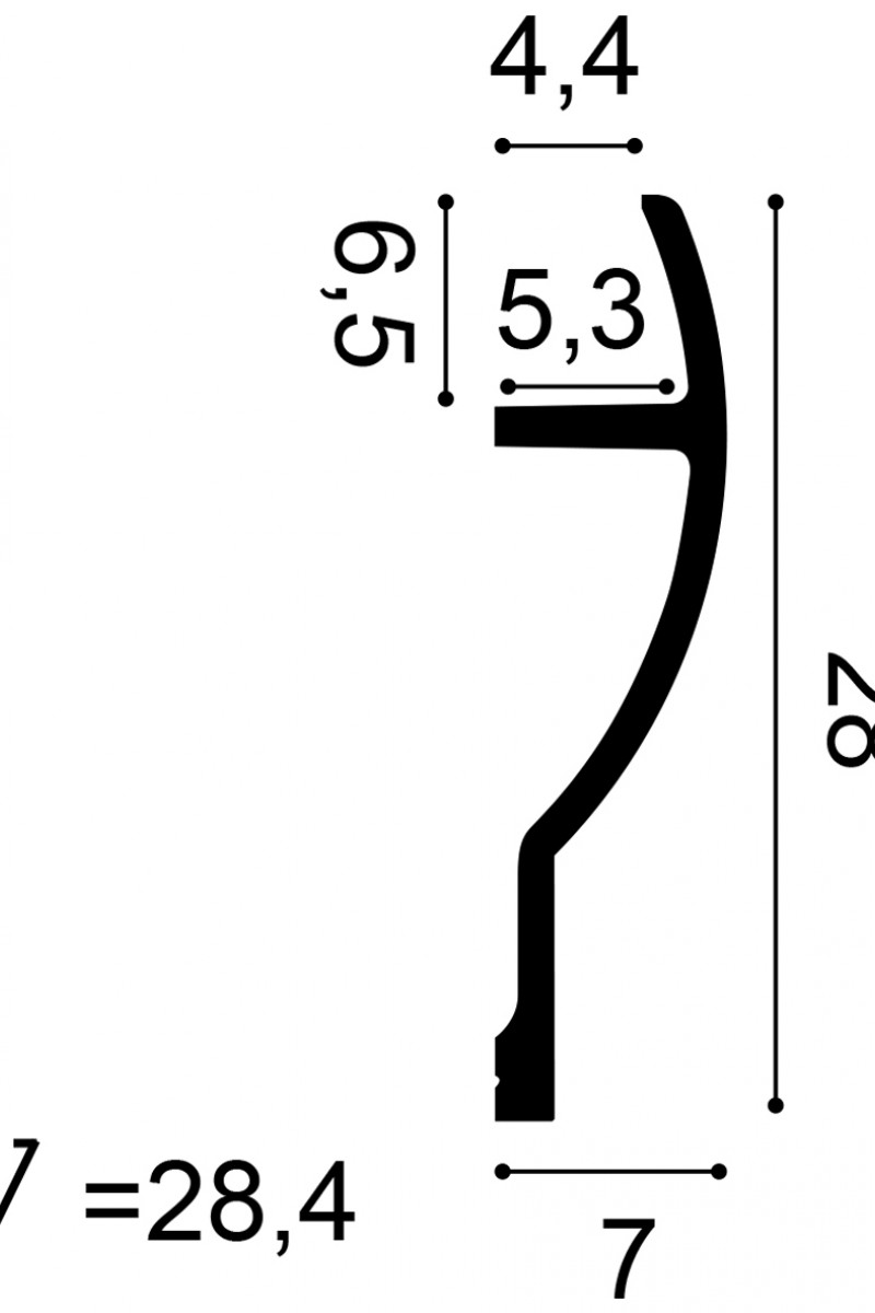 Scafa Led Orac Decor C372 Fluxus