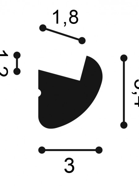 Profil Led Orac Decor CX188