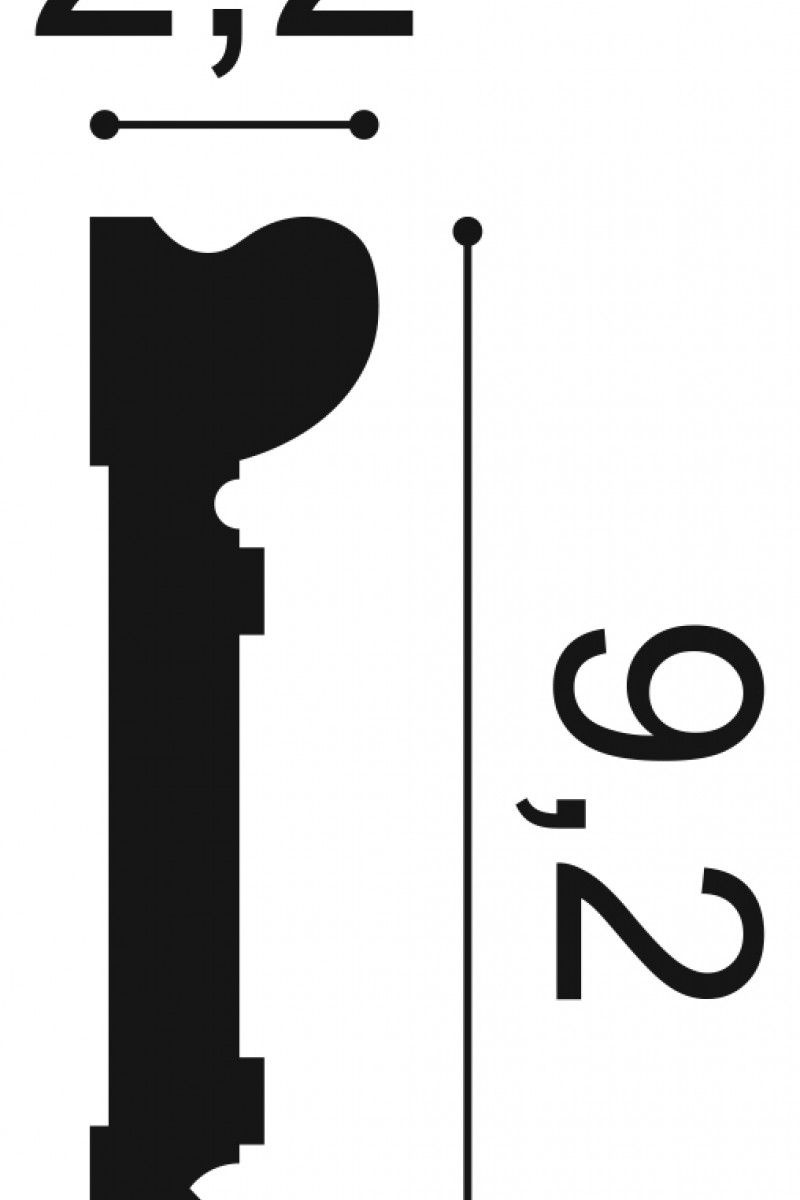 Profil Decorativ Orac Decor DX119