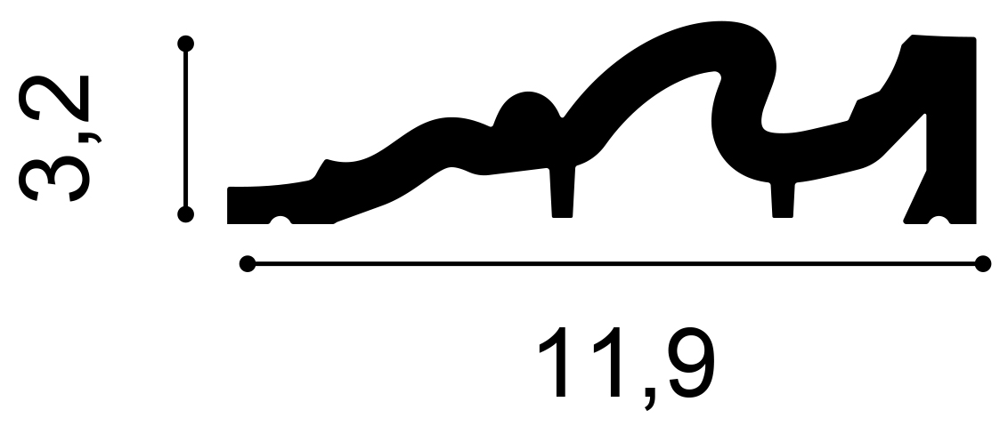 Profil Decorativ Orac Decor DX170