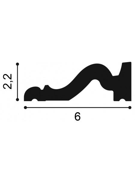 Profil Decorativ Orac Decor DX174
