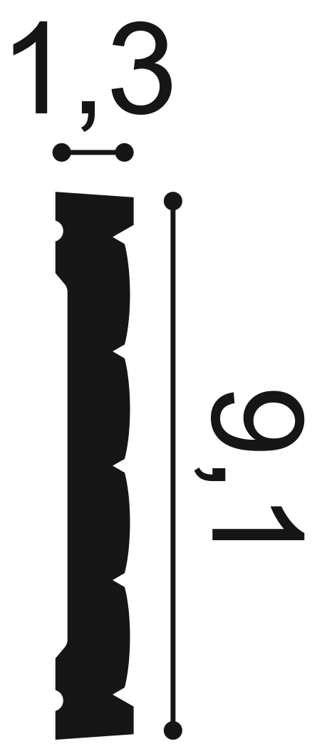 Profil Decorativ Orac Decor P5020