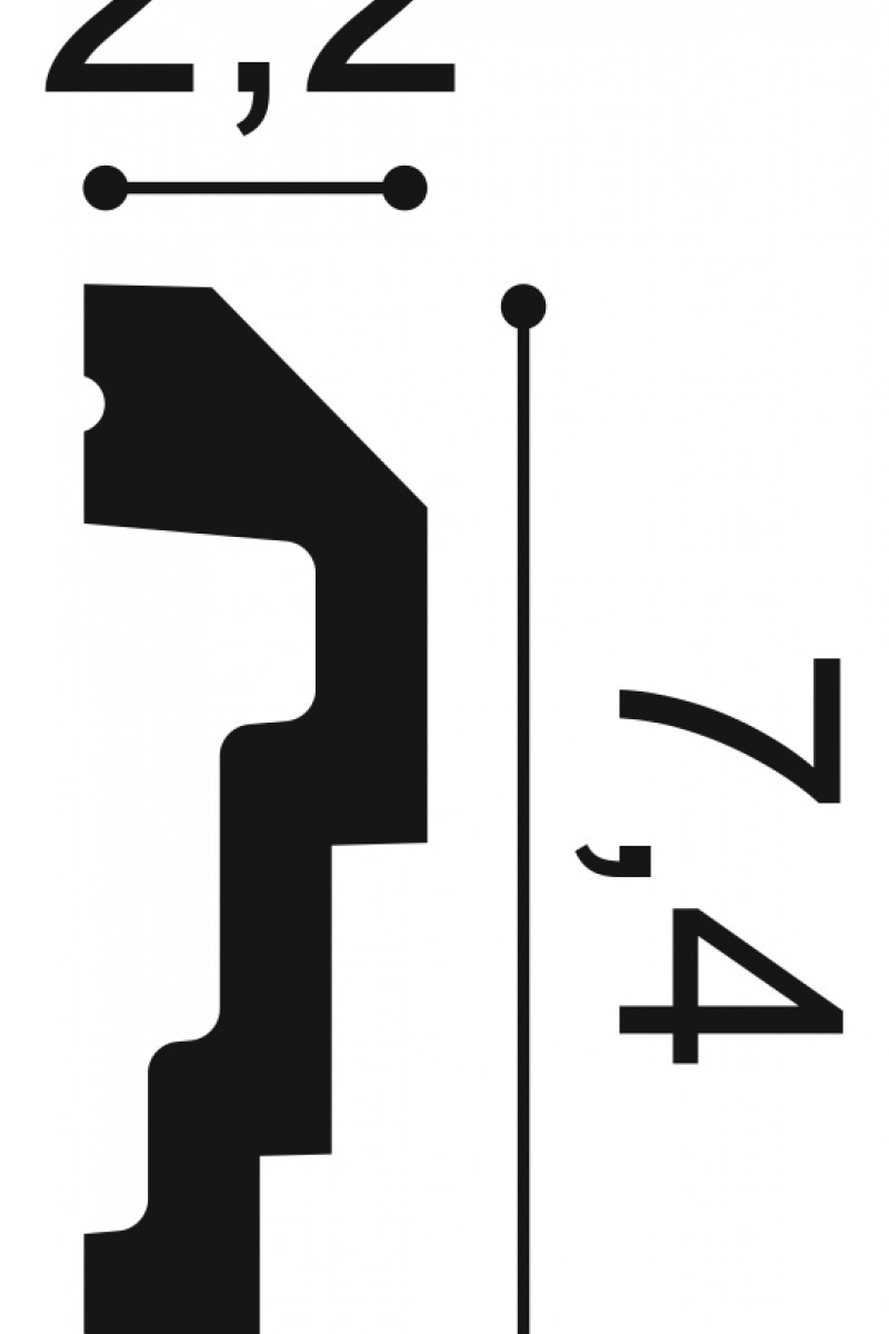 Profil Decorativ Orac Decor P7070