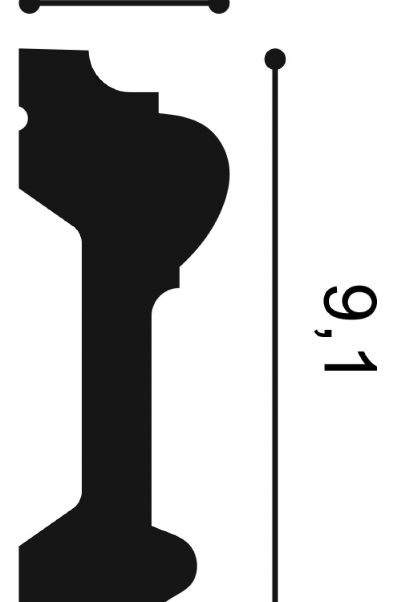 Profil Decorativ Orac Decor P9010