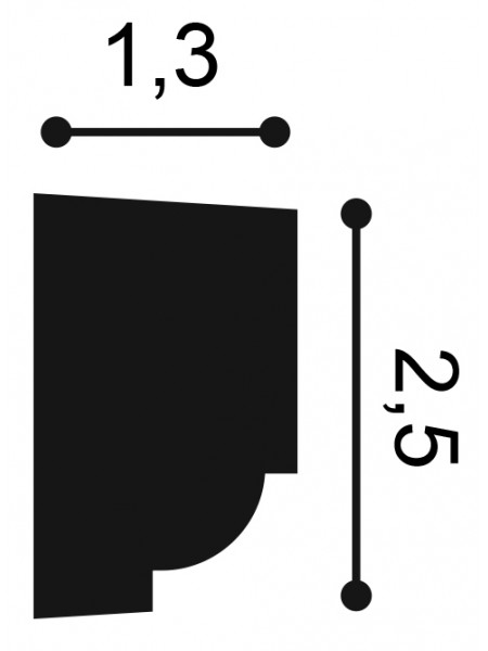 Profil Decorativ Orac Decor P9050