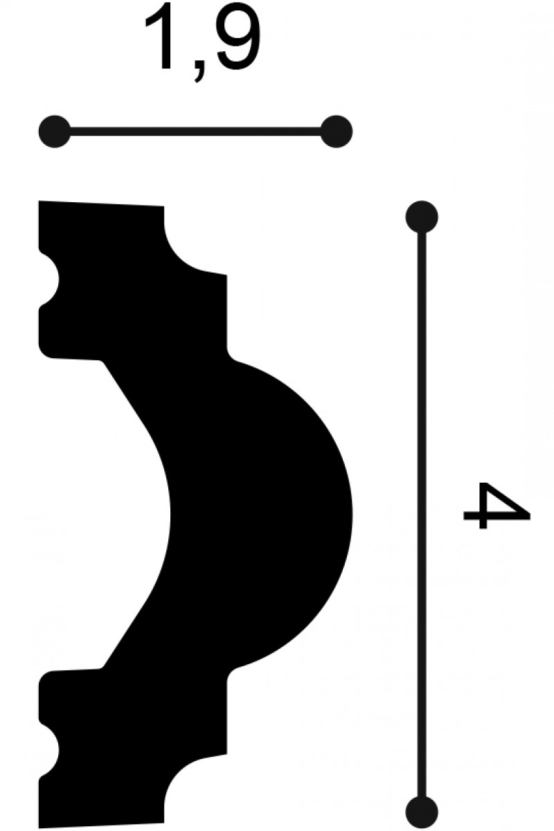 Profil Decorativ Orac Decor PX120A