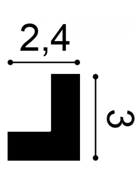 Profil Decorativ Orac Decor PX164